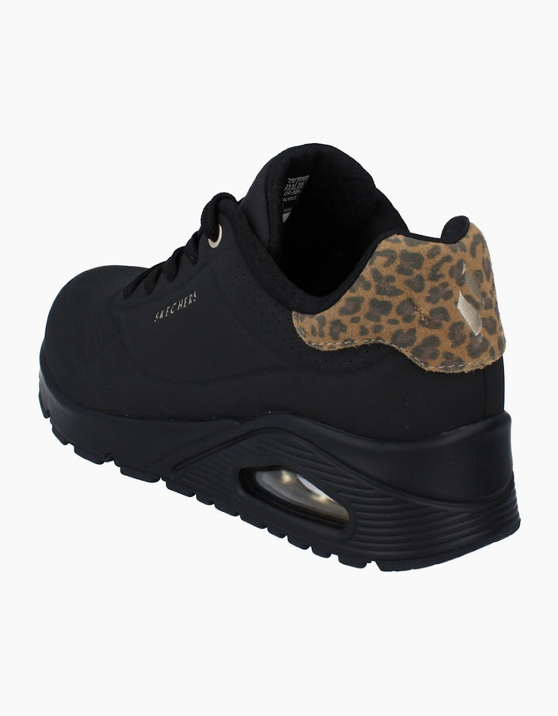 Skechers Street Los Angeles Uno Jungle Nite Womens Trainers 177093 Shoes  BBK