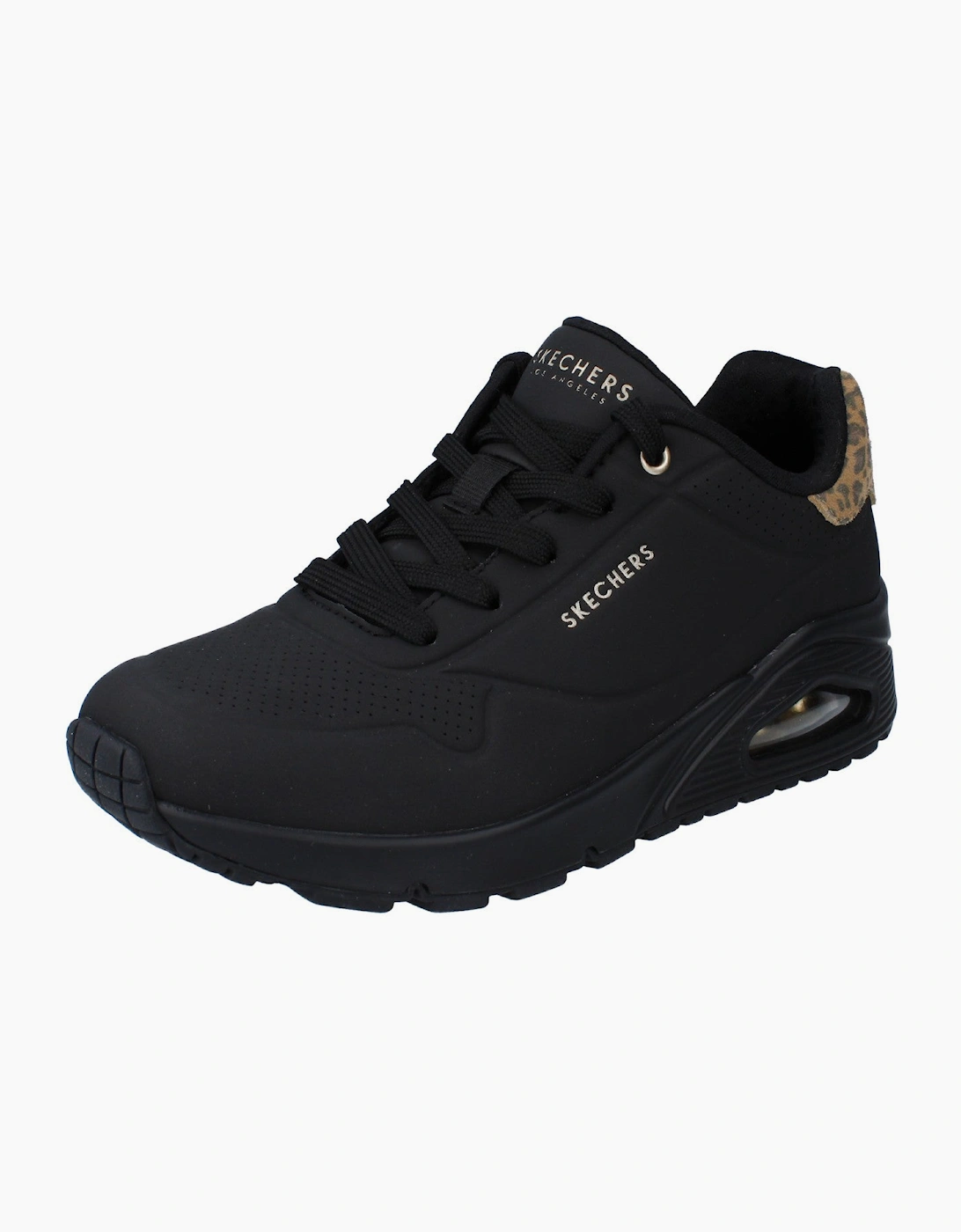 Skechers Street Los Angeles Uno Jungle Nite Womens Trainers 177093 Shoes  BBK