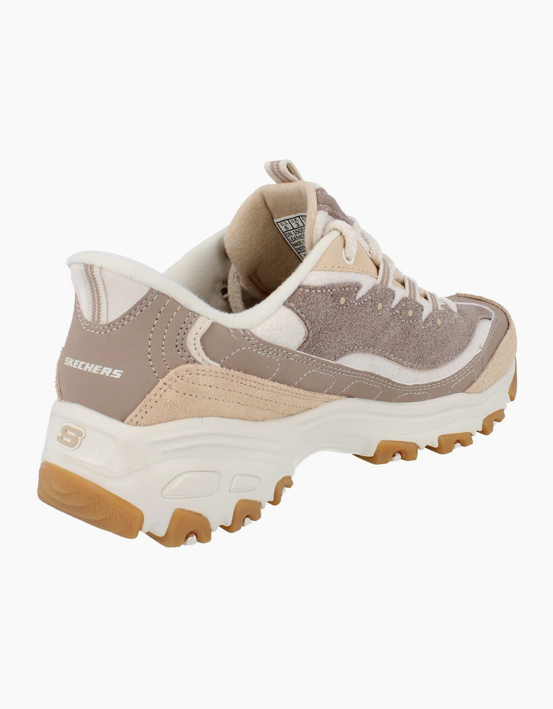 Skechers Slip Ins D'Lites - Soft Memory Womens Trainers 150558 Shoes  NTBR