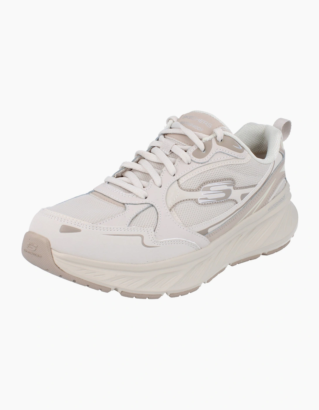 Skechers Edgeride - Misty Skies Womens Running Trainers 150498 Shoes  NAT