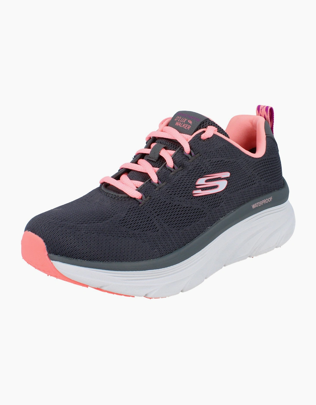 Skechers D'Lux Walker - Get Oasis Womens Trainers 149810 Shoes  CCCL