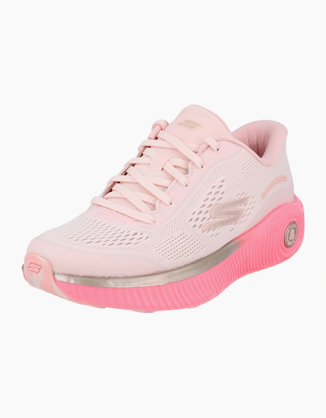Skechers Slip Ins Go Run Anywhere Womens Trainers 129750 Shoes  LTPK