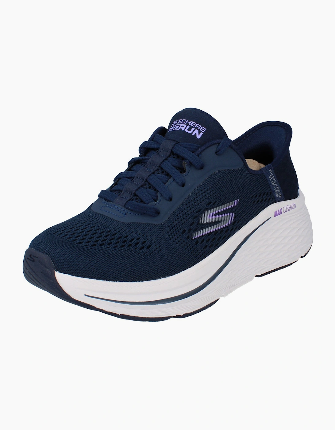 Skechers Slip Ins Max Cushioning Elite 2.0 - Vanish Womens Trainers 129606 Shoes  NVLV