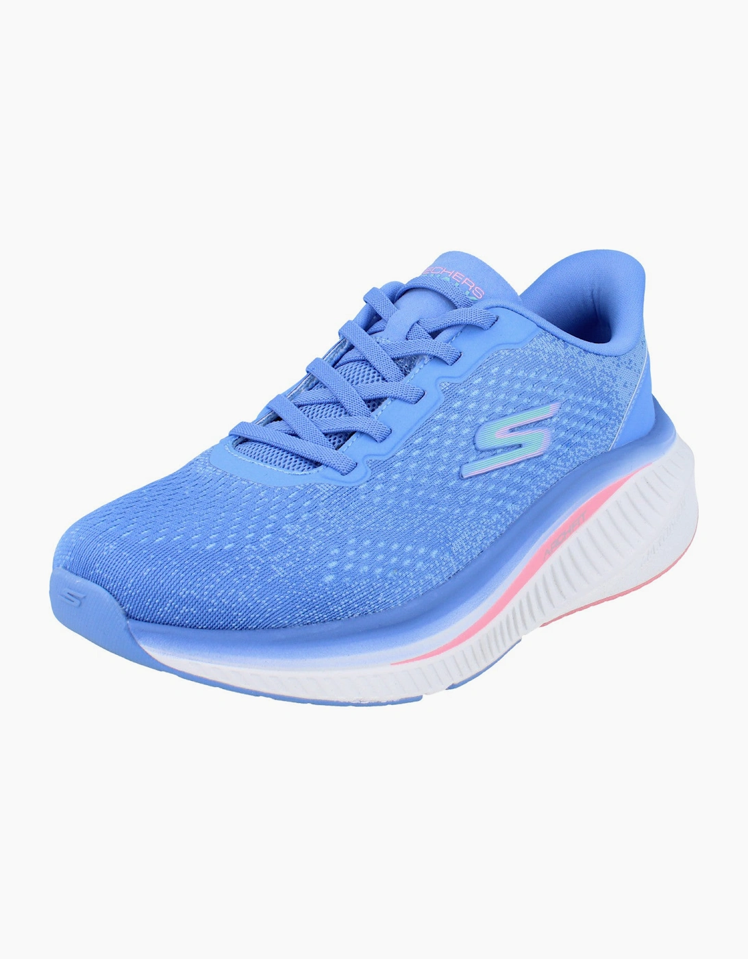 Skechers Go Walk Max Cushioning Arch Fit - Roslyn Womens Trainers 125581 Shoes  BLMT