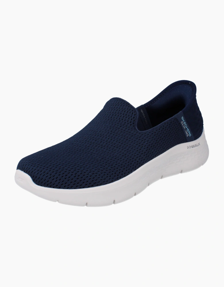 Skechers Slips Ins Go Walk Flex - Relish Womens Trainers 124963 Shoes  NVY