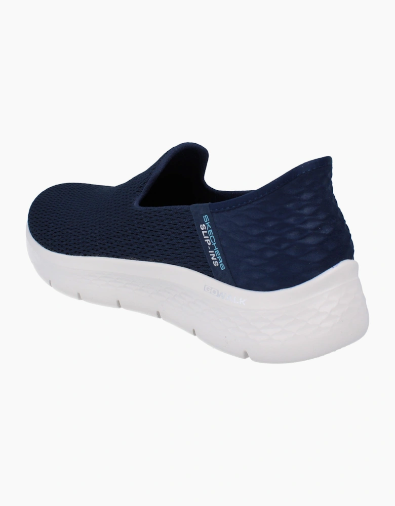 Skechers Slips Ins Go Walk Flex - Relish Womens Trainers 124963 Shoes  NVY
