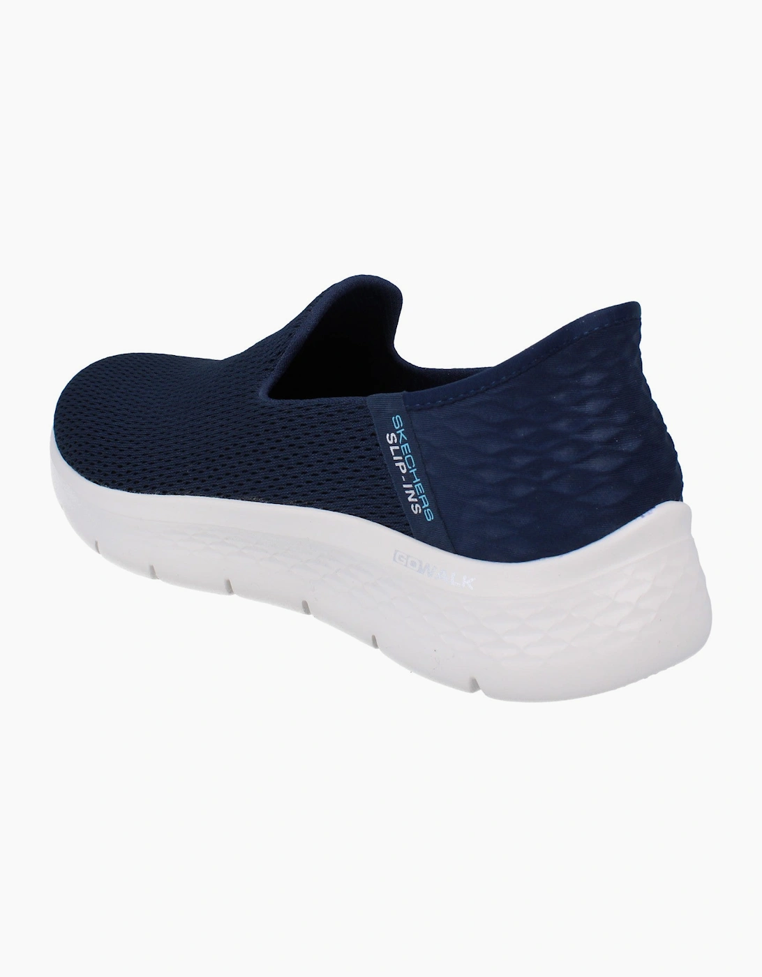 Skechers Slips Ins Go Walk Flex - Relish Womens Trainers 124963 Shoes  NVY