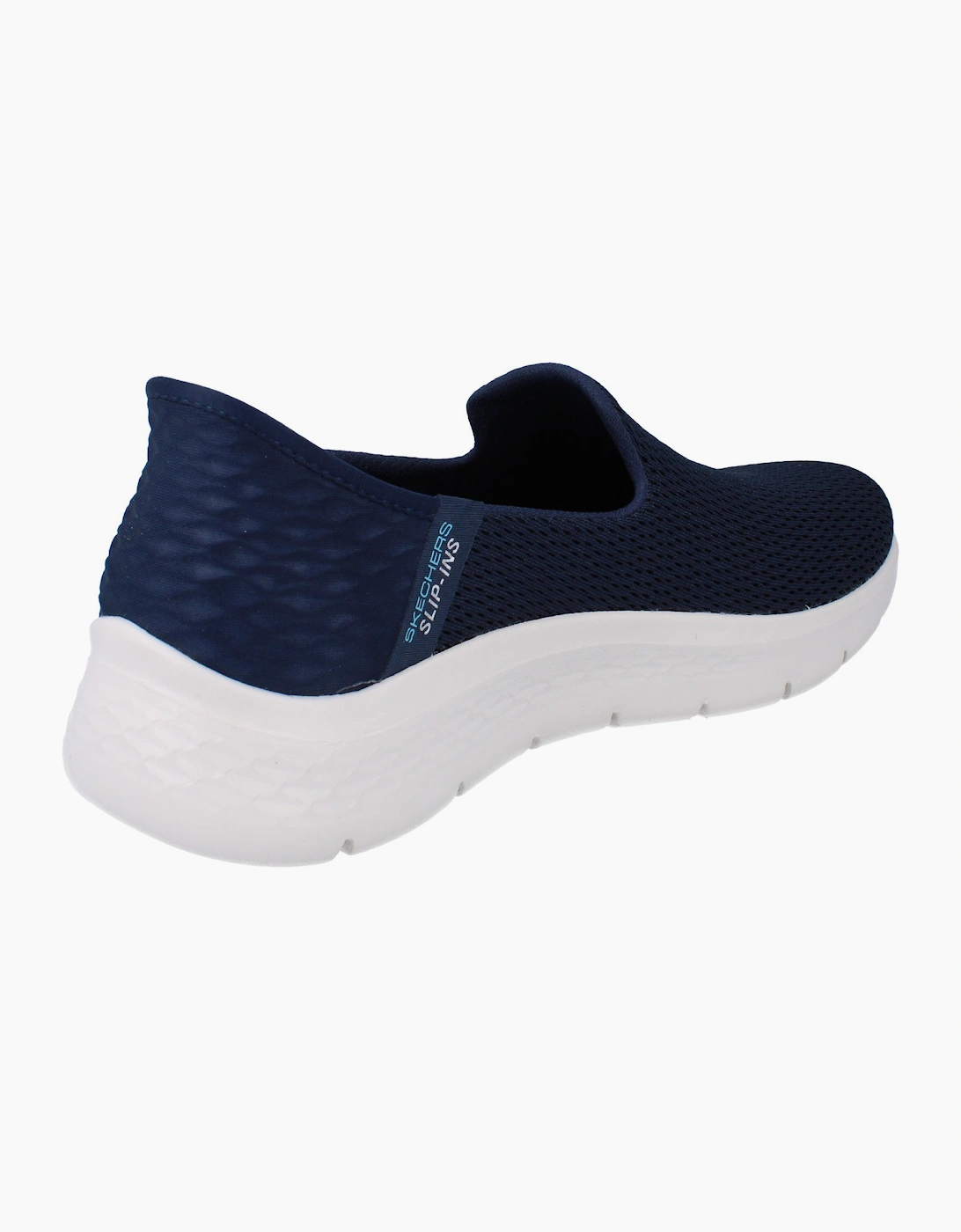 Skechers Slips Ins Go Walk Flex - Relish Womens Trainers 124963 Shoes  NVY