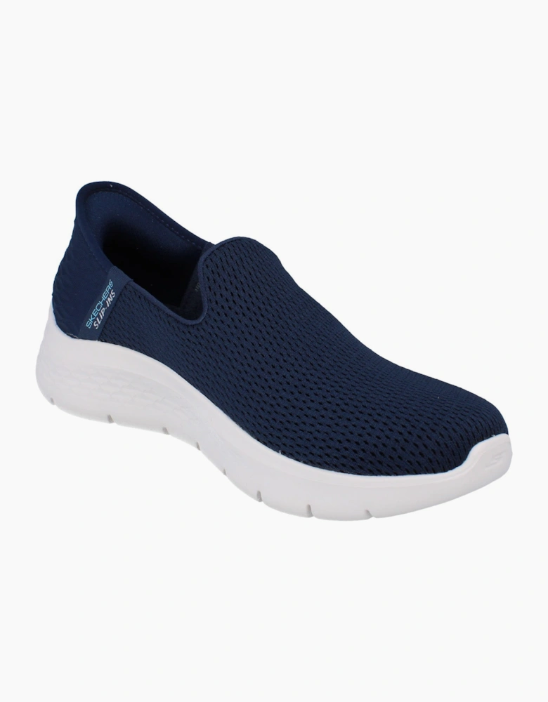 Skechers Slips Ins Go Walk Flex - Relish Womens Trainers 124963 Shoes  NVY