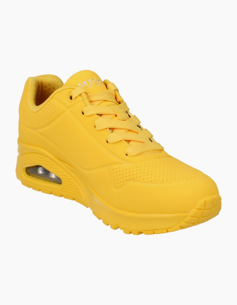 Skechers Uno Stand On Air Womens Trainers 73690 Shoes  MUST