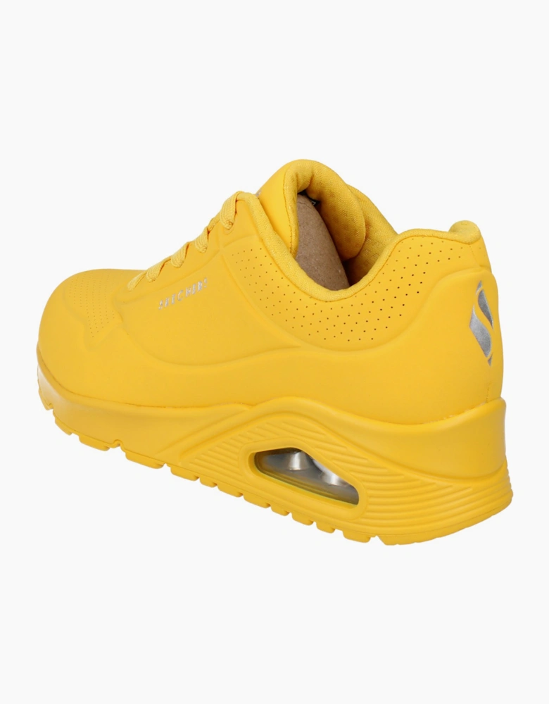 Skechers Uno Stand On Air Womens Trainers 73690 Shoes  MUST
