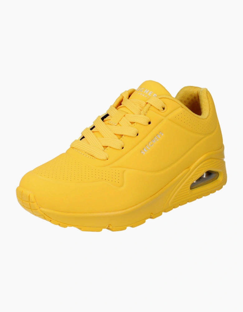 Skechers Uno Stand On Air Womens Trainers 73690 Shoes  MUST