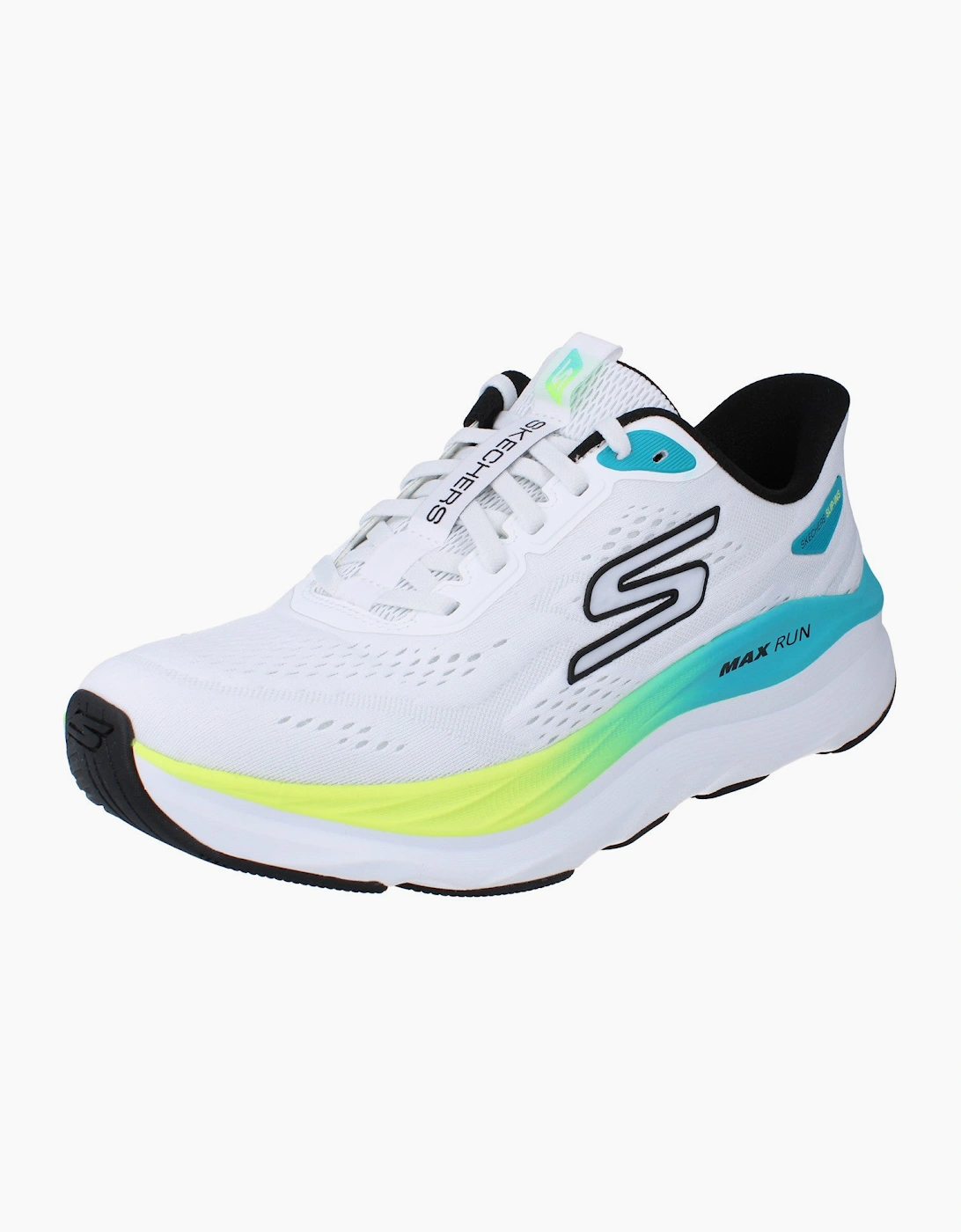 Skechers Slip Ins Max Run Mens Running Trainers 221000 Shoes  WMLT