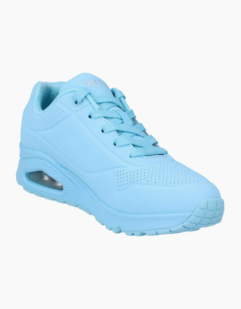 Skechers Uno Stand On Air Womens Trainers 73690 Shoes  LTBL