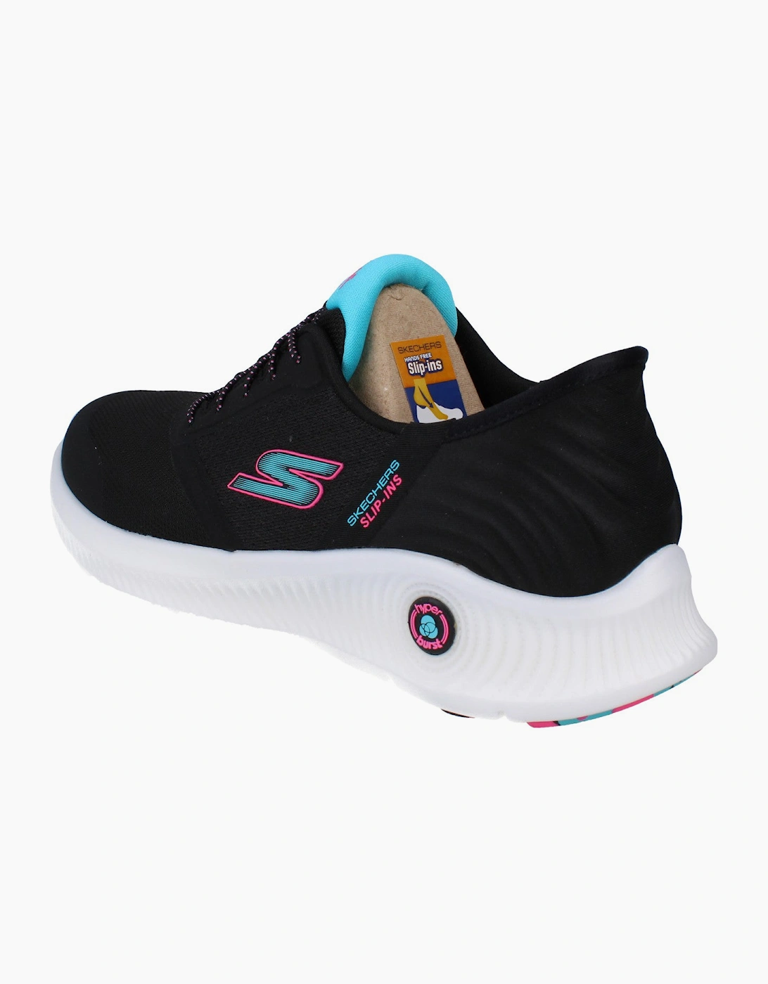 Skechers Slip Ins Go Walk Anywhere - Vivi Womens Trainers 125080 Shoes  BKMT