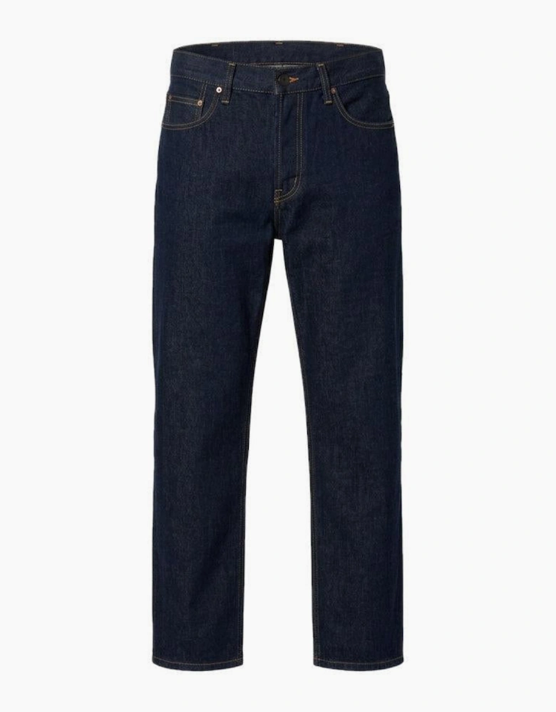 Carhartt WIP Marlow Pant Edgewood Blue Denim Blue, Rinsed