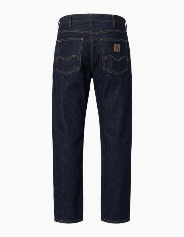 Carhartt WIP Marlow Pant Edgewood Blue Denim Blue, Rinsed