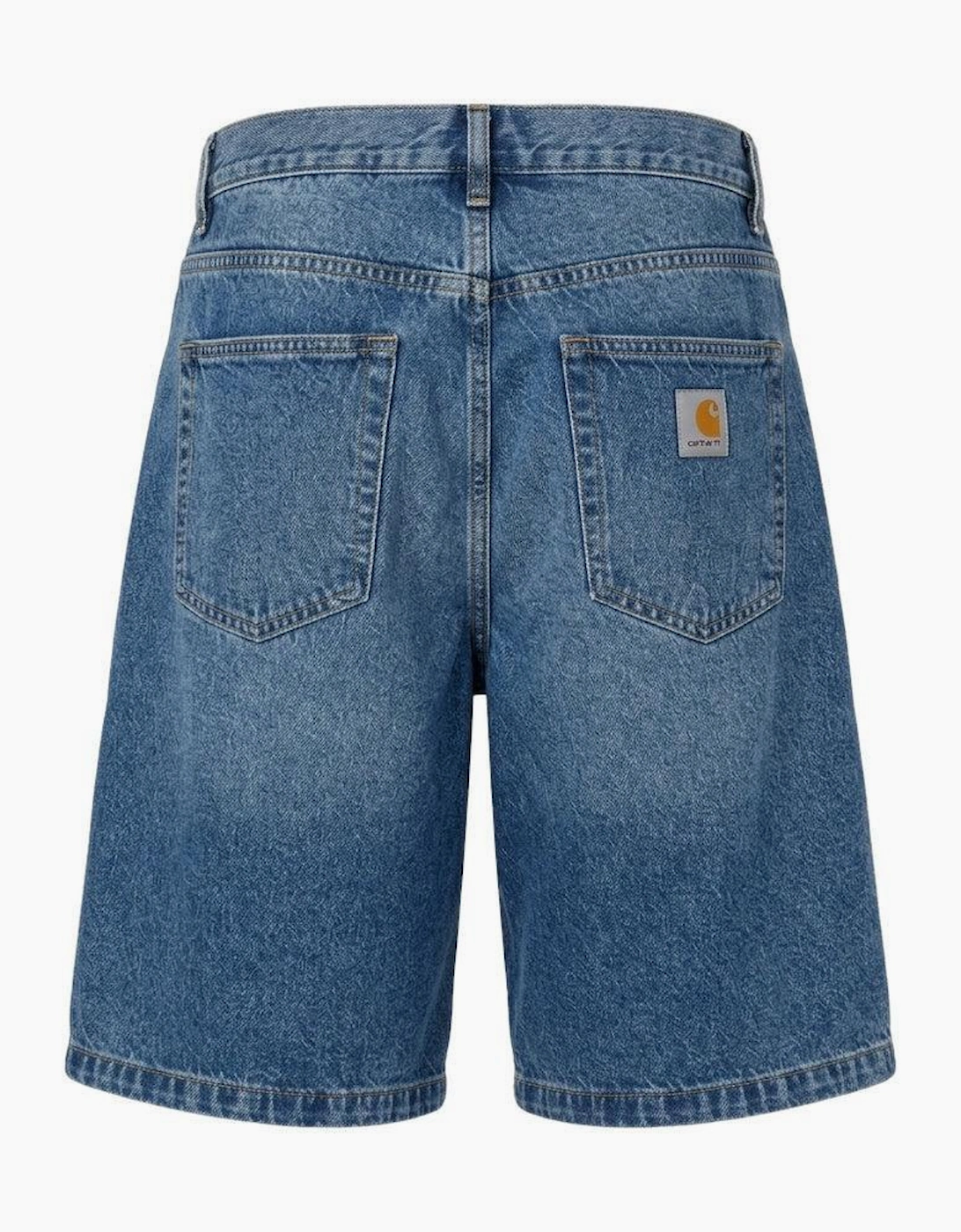 Carhartt WIP Denim Landon Short Blue Heavy Stone Wash