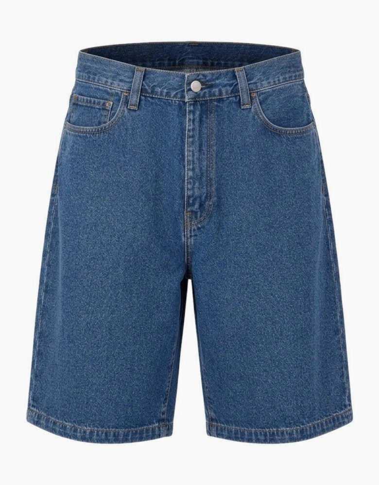 Carhartt WIP Denim Landon Short Blue Heavy Stone Wash