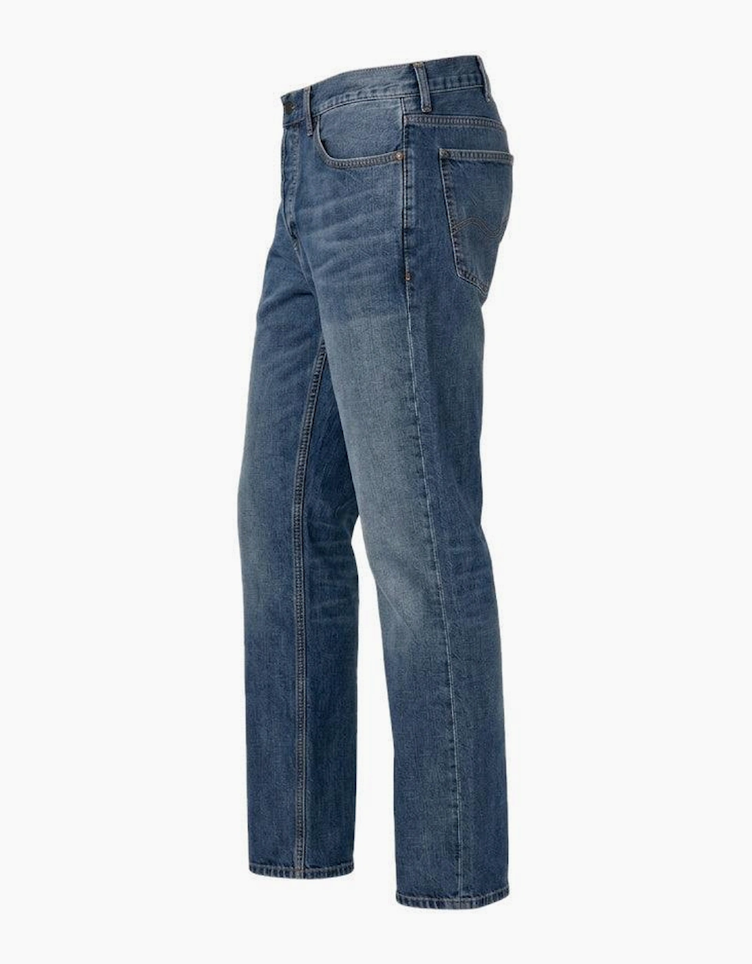 Carhartt WIP Marlow Pant Edgewood Blue Denim Dark Used Wash