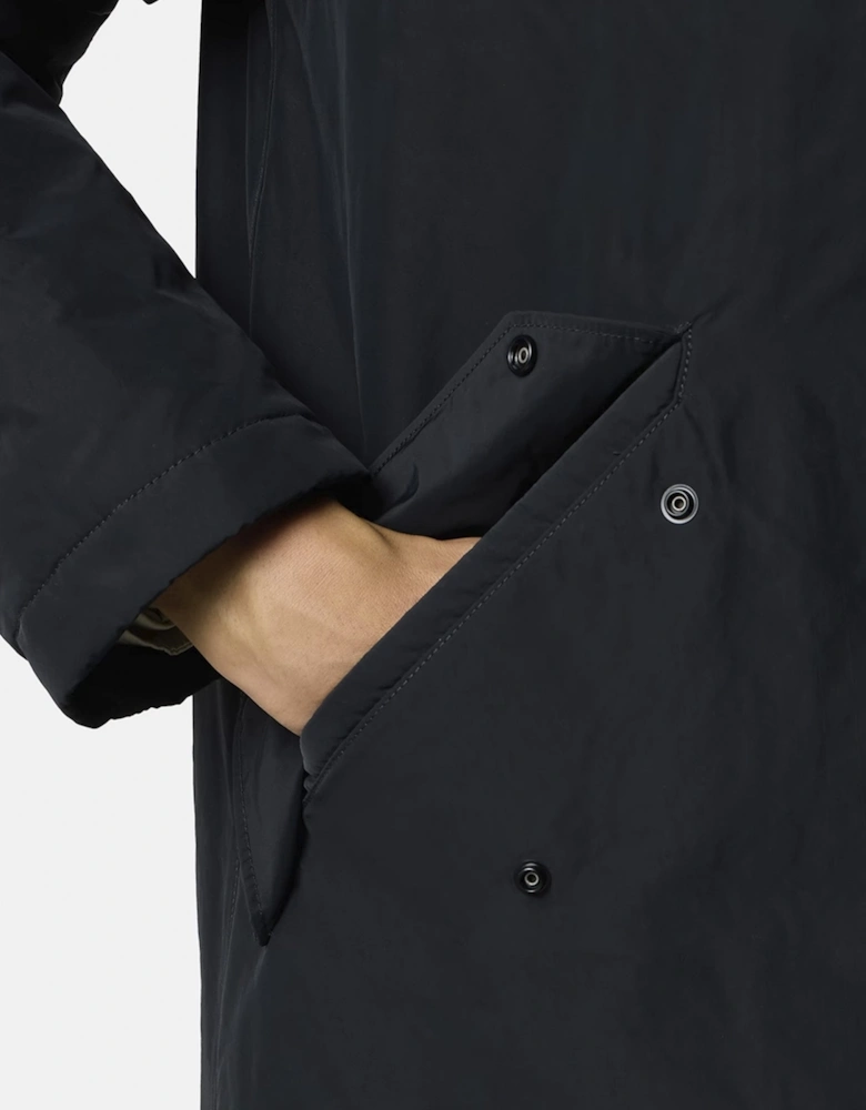 Micro Reps Long 7100002 Coat Black