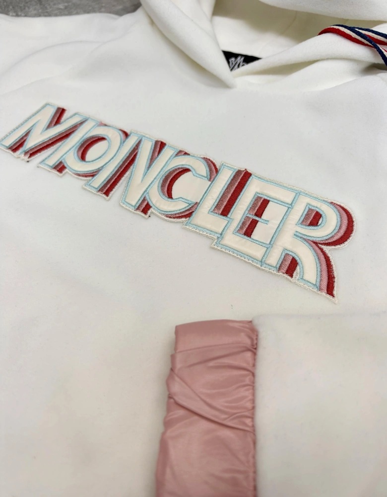 MONCLER KIDS PLAYFUL FLEECE HOODIE