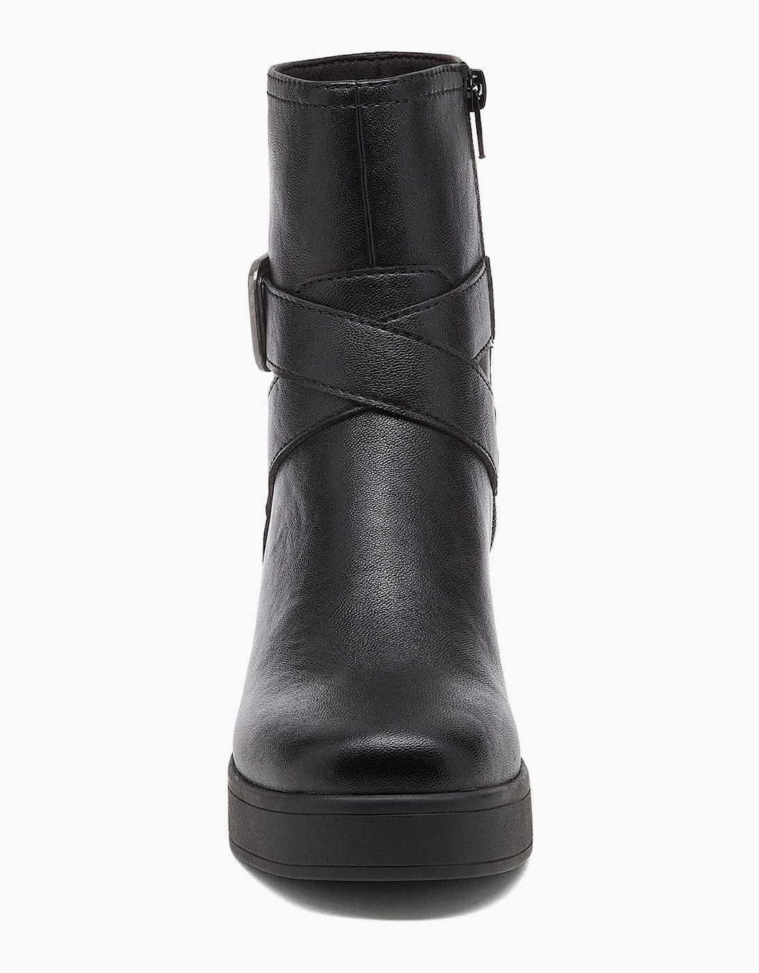 Rocket Dog Jimmy Bangor Polyurethane Women's Black Heeled Ankle Boots