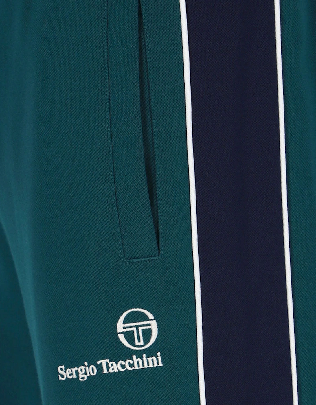 Sergio Tacchini Spiga Track Pant Joggers - Deep Teal/Gardenia