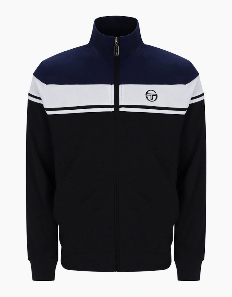 Sergio Tacchini Damarindo Track Top - Maritime Blue/White/Black
