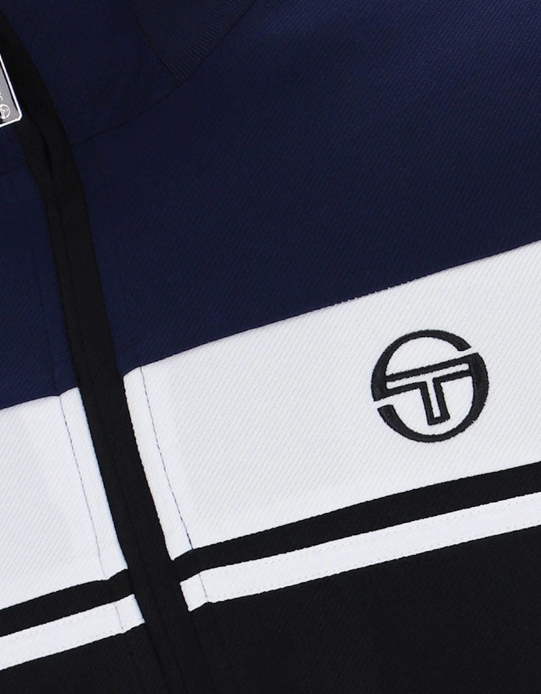Sergio Tacchini Damarindo Track Top - Maritime Blue/White/Black