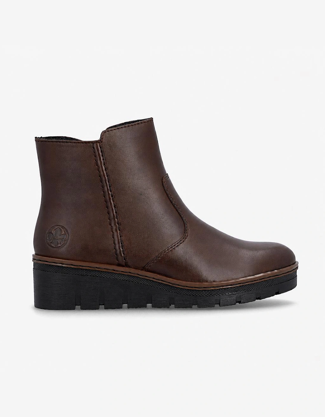 Rieker X9165 Womens Ankle Boots Ebony Brown