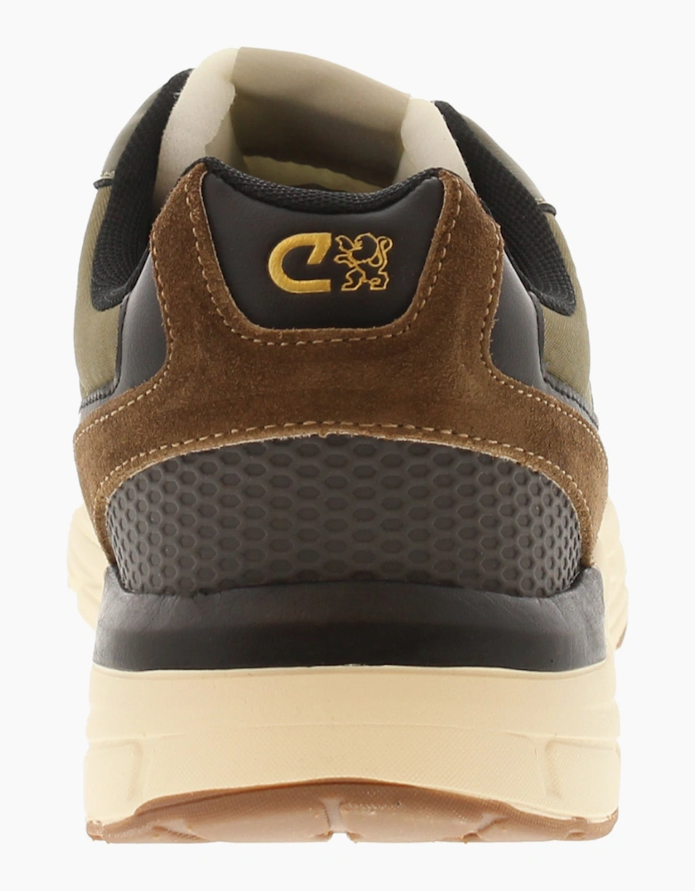 CRUYFF Mens Trainers Camino Leather Lace Up green UK Size