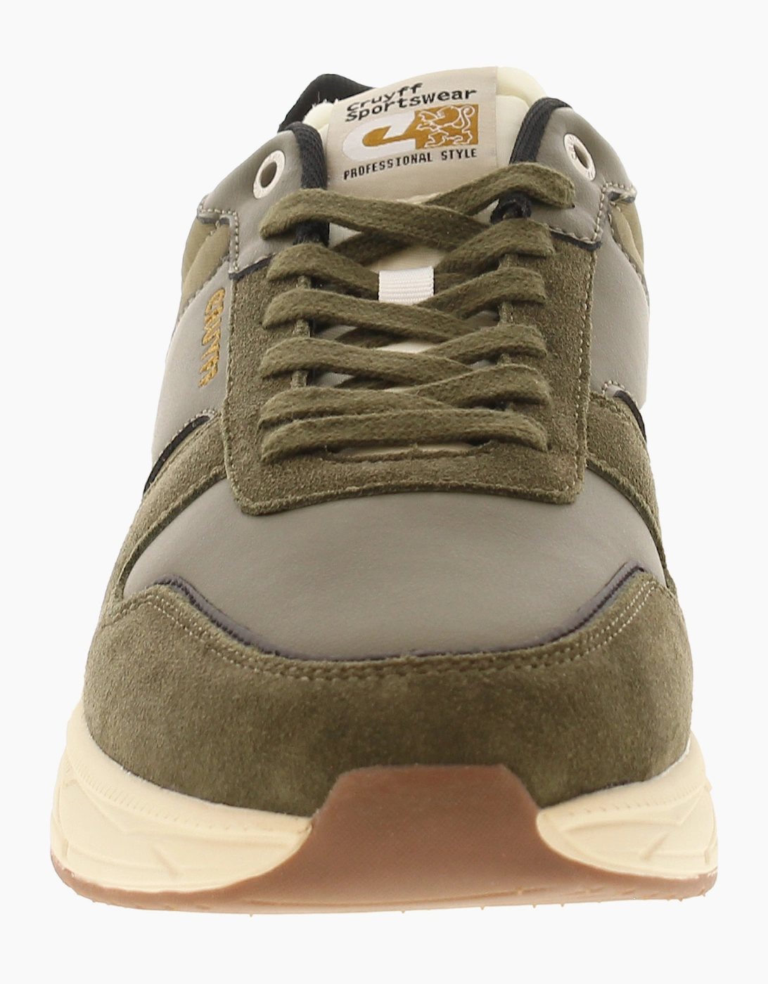 CRUYFF Mens Trainers Camino Leather Lace Up green UK Size