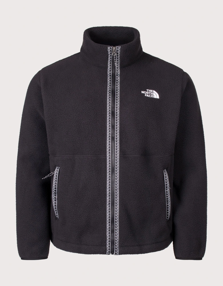 Relaxed Fit TNF Fleeski Zip Through Fleece