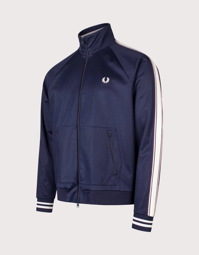 Regular Fit Bold Tipped Track Jacket