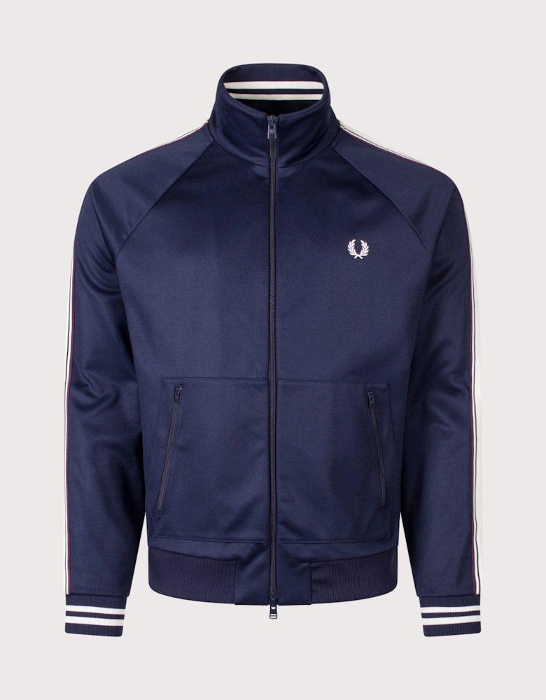 Regular Fit Bold Tipped Track Jacket