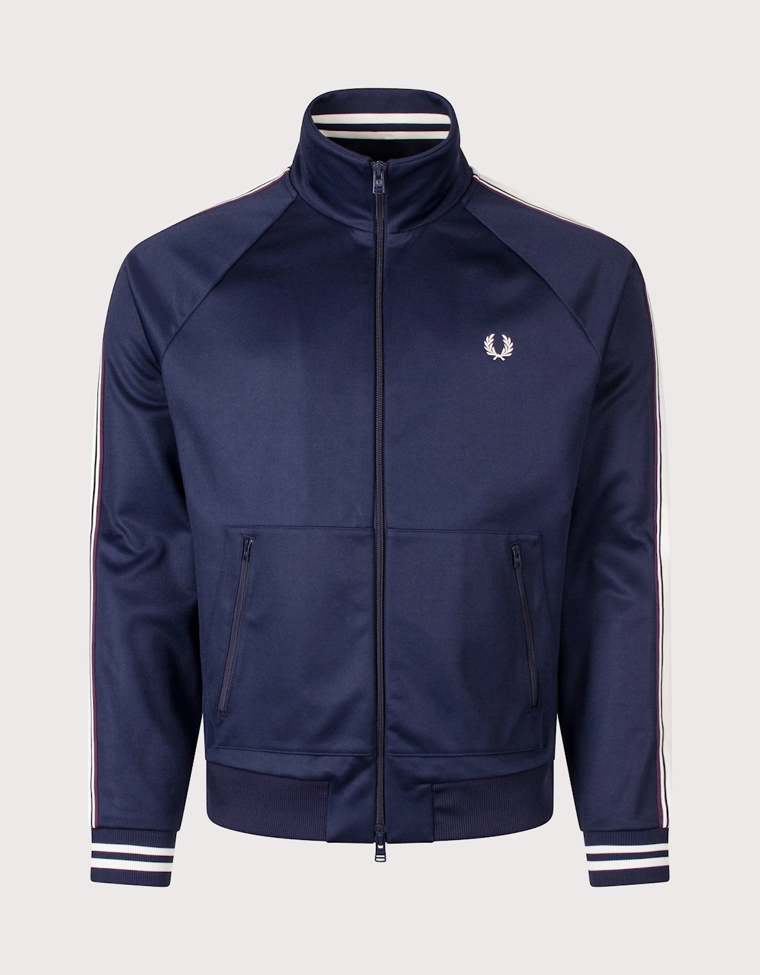 Regular Fit Bold Tipped Track Jacket