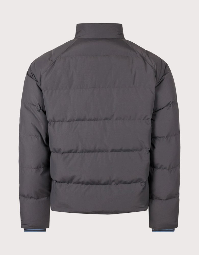Regular Fit Raglan Sleeve Padded Jacket