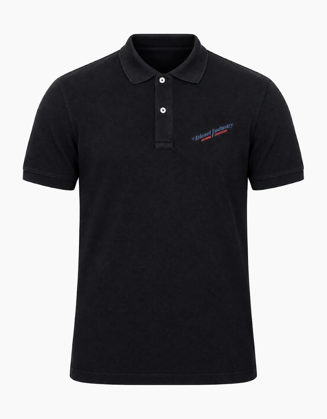 Diesel T-Smith-Ind Black Men's Polo Shirt