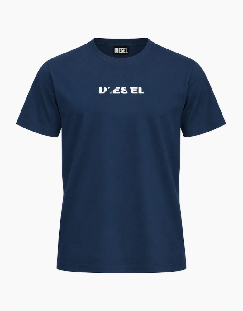 Diesel T-Just 250231 Off Navy Blue Men's T-Shirt