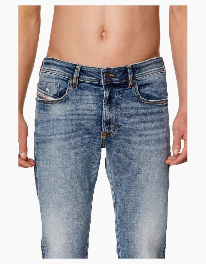 Diesel 1979 Sleenker 0PFAW Men's Blue Jeans