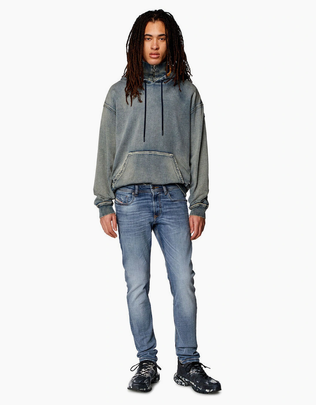 Diesel 1979 Sleenker 0PFAW Men's Blue Jeans