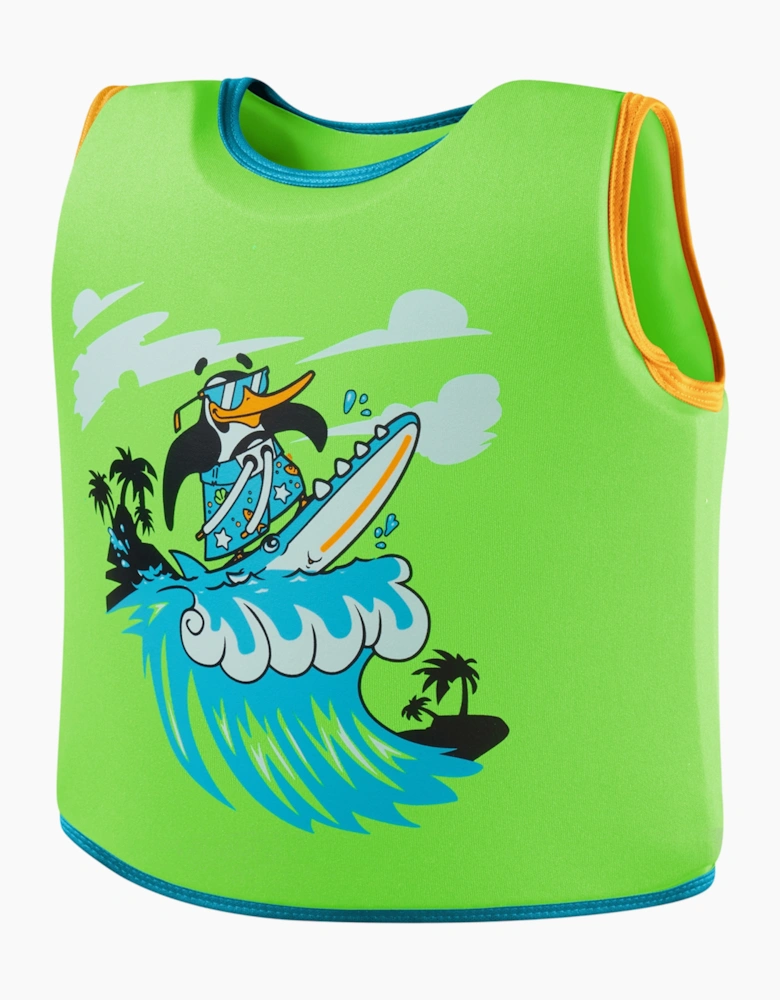 Speedo Childrens/Kids Back Print Penguin Swim Vest