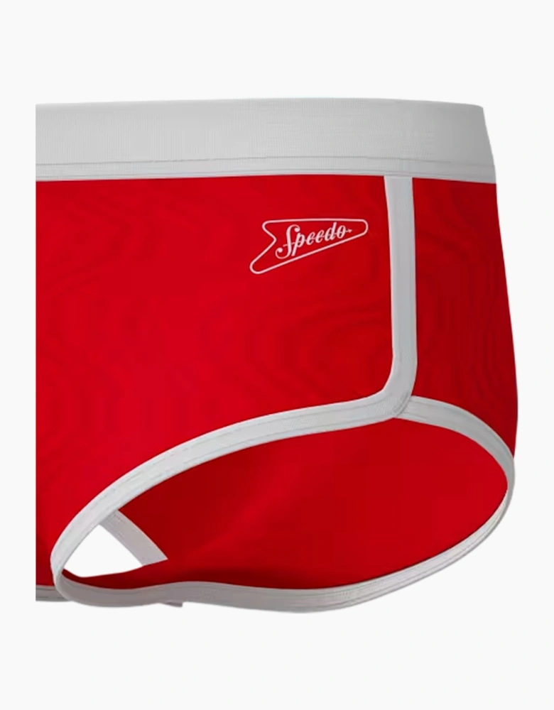 Speedo Mens Contrast Detail Textured Briefs