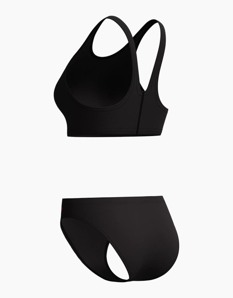 Speedo Womens/Ladies Hyperboom Colour Block Butterfly Back Two-Piece Swimsuit