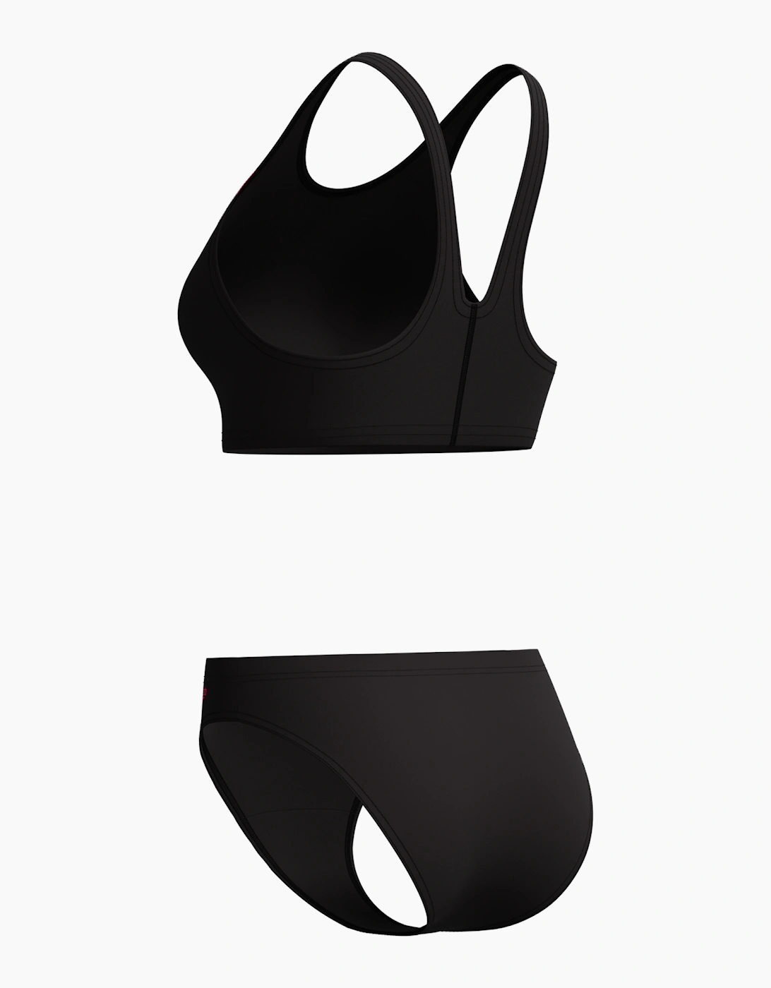 Speedo Womens/Ladies Hyperboom Colour Block Butterfly Back Two-Piece Swimsuit
