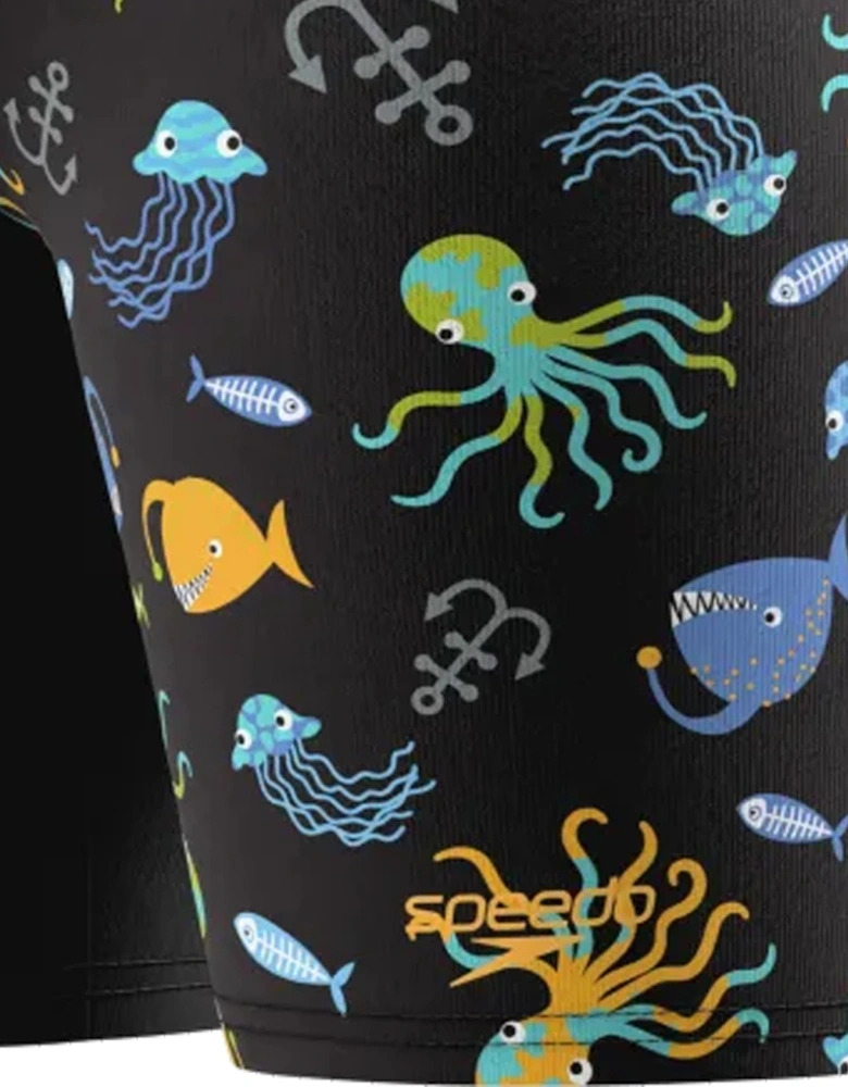 Speedo Boys Marine Animals Endurasoft Jammer Shorts