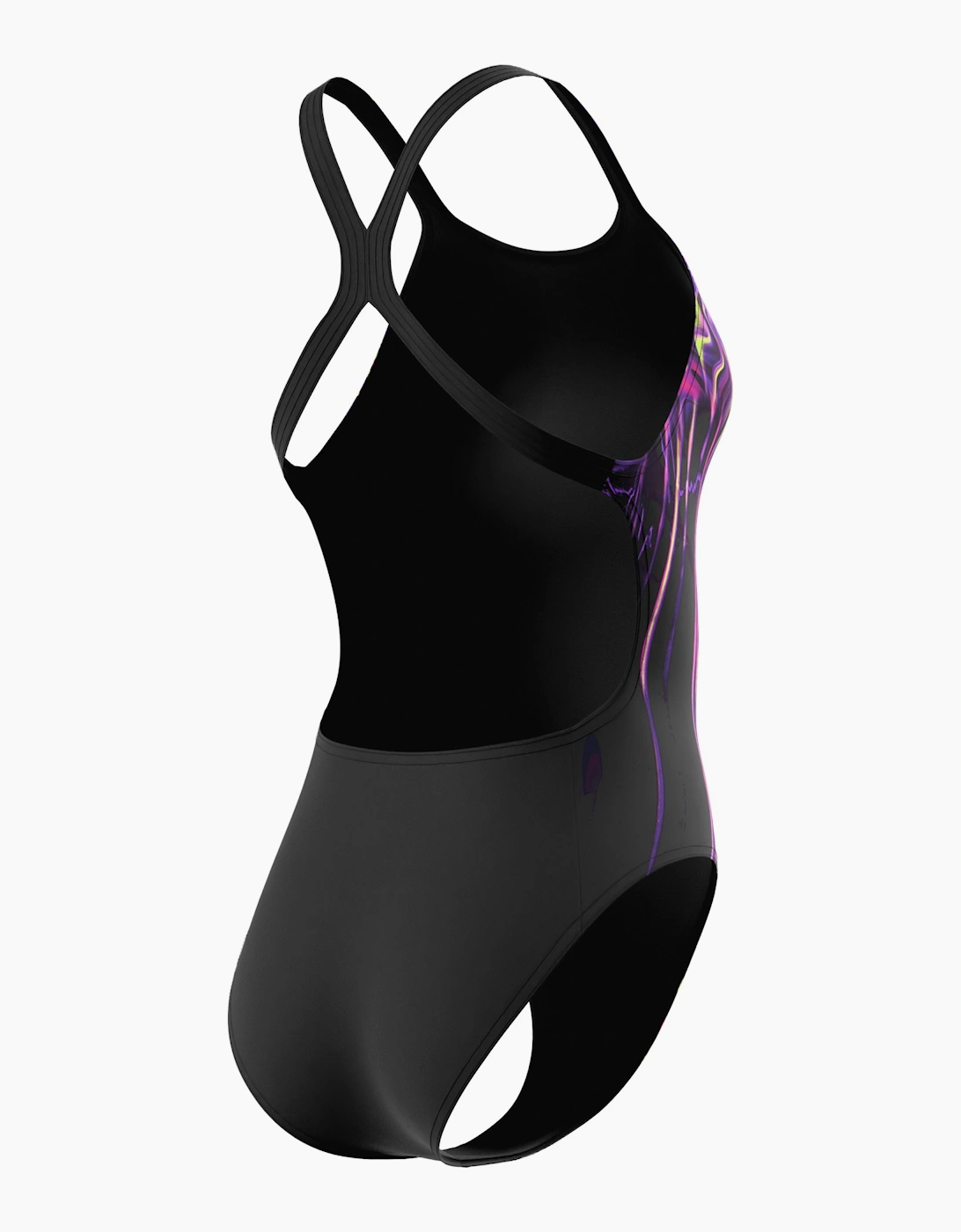 Speedo Womens/Ladies Placement Printed Powerback One Piece Swimsuit
