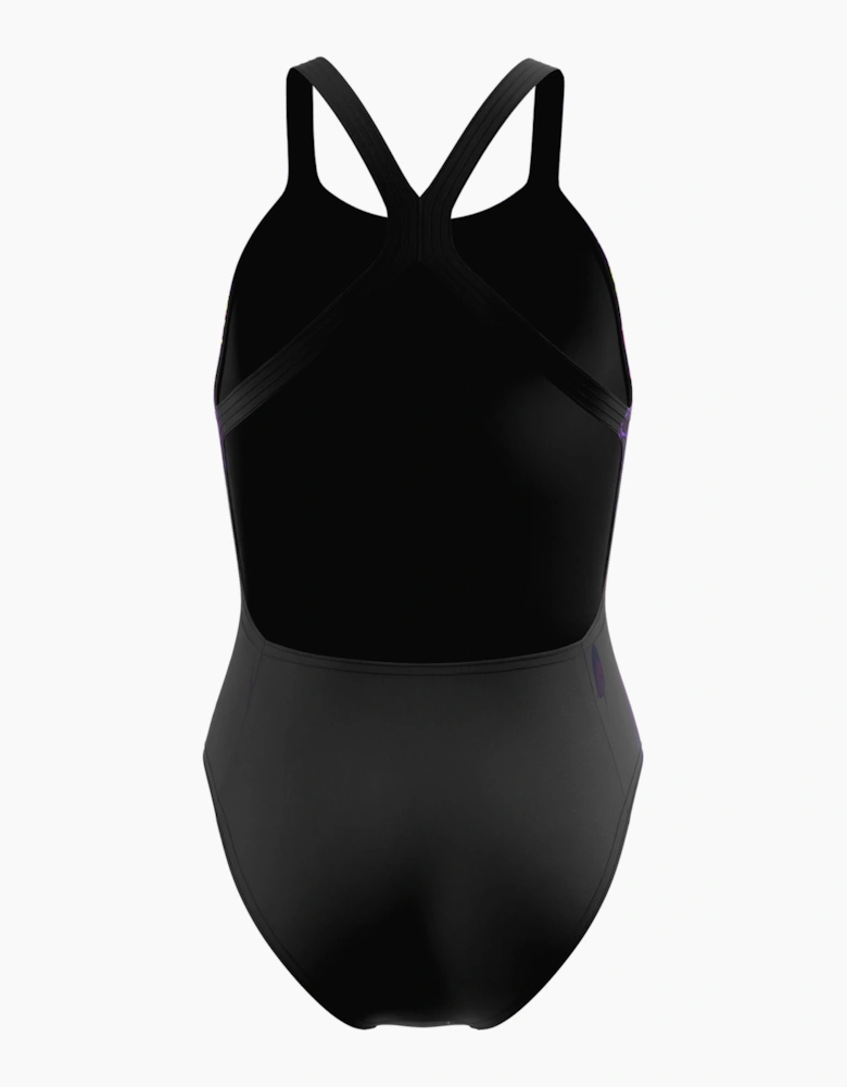 Speedo Womens/Ladies Placement Printed Powerback One Piece Swimsuit