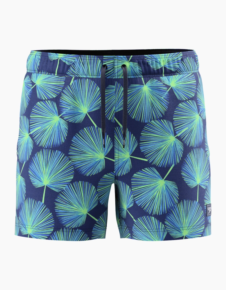 Speedo Mens Redondo Edge Volley Printed Swim Shorts